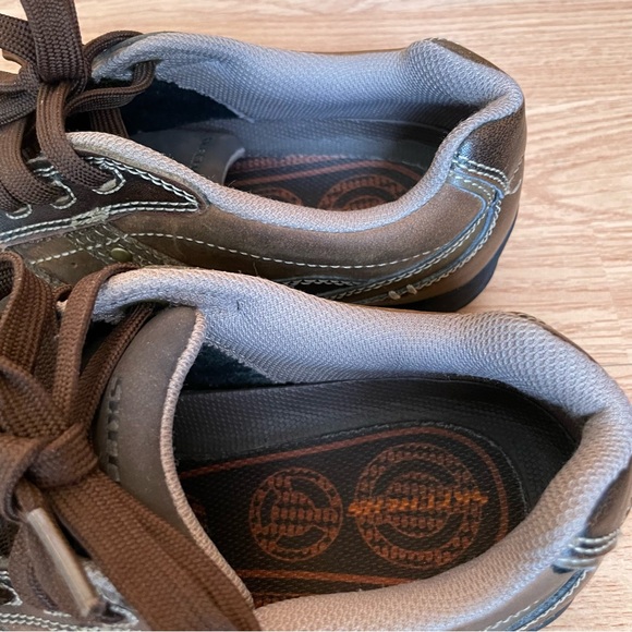 SKECHERS MEN’S METEOX BATUM BROWN LEATHER SHOES SIZE 8.5 EUC - Picture 12 of 16